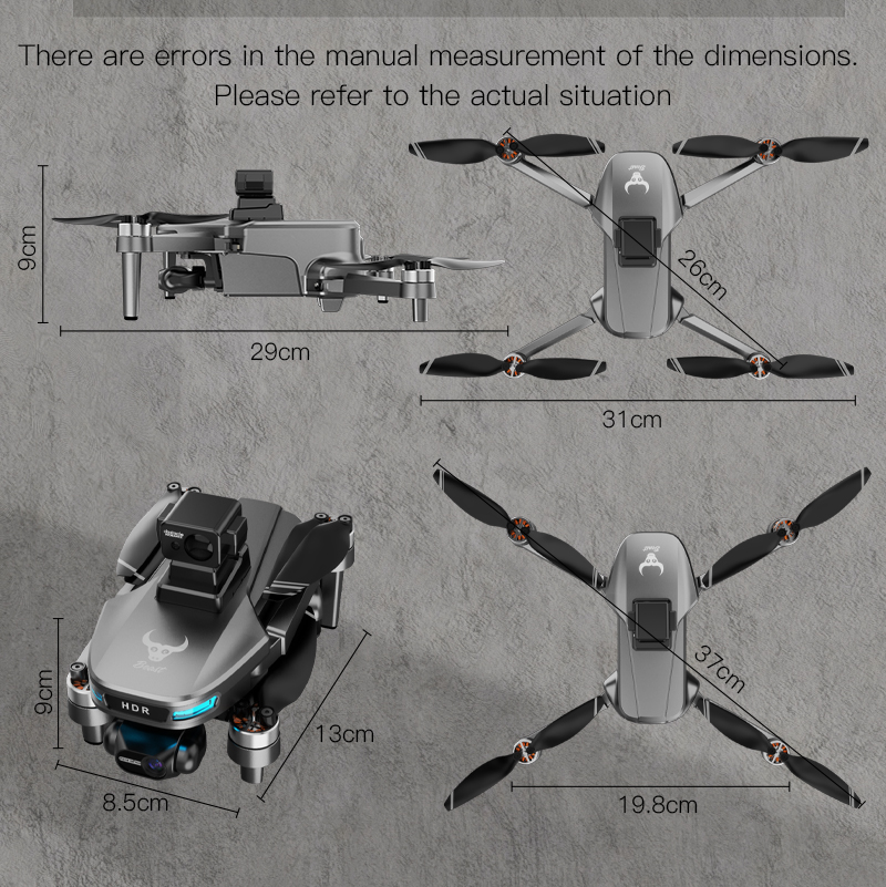 Baimu Toy SG109 MAX2 Dron prof - Drone Gimbal 3 Axis reseña y precio
